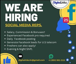 Sales Representative & Social Media Representative 1