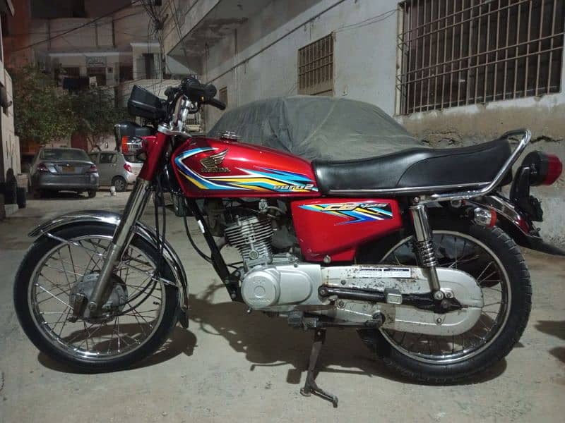 CG125 MODEL 2018 KARACHI NUMBER 1