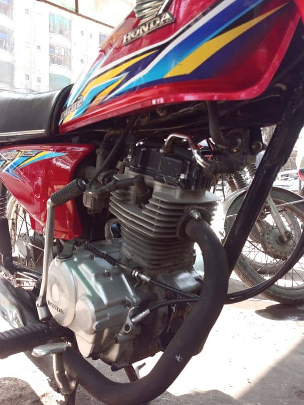 CG125 MODEL 2018 KARACHI NUMBER 8