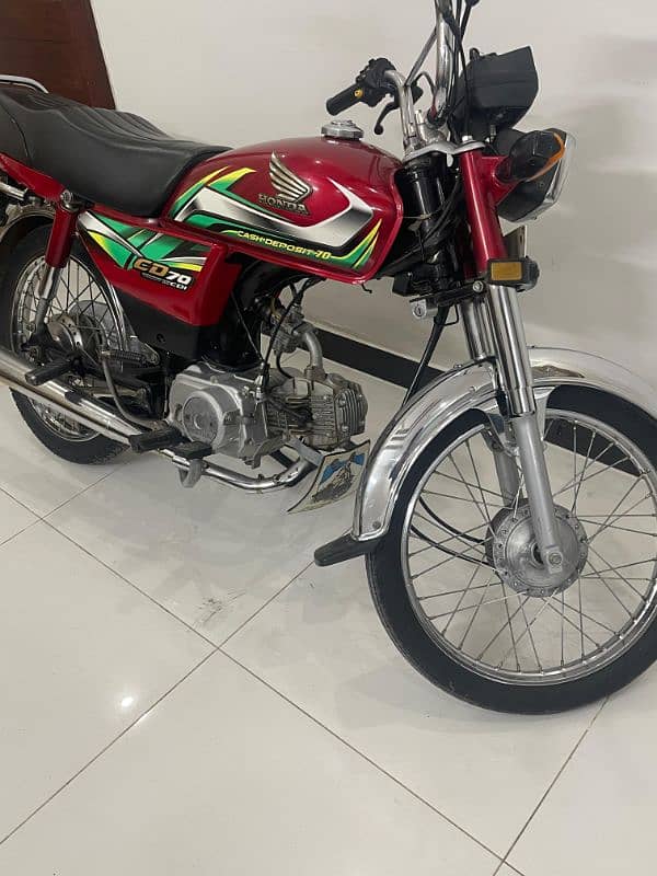 HONDA CD 70 2022 |2024 REGISTERED 3