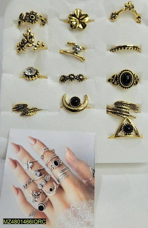 woman styleish rings 1