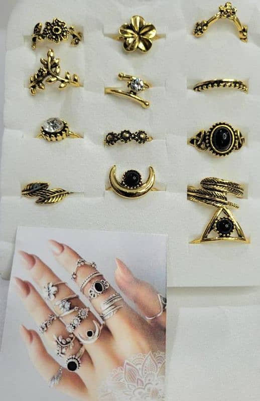 woman styleish rings 3