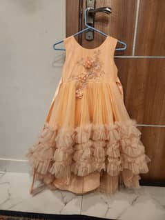 fairytale frock with long tale