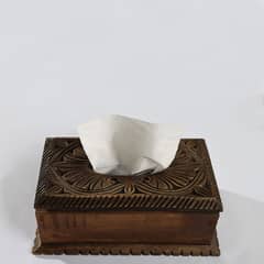 Swati Hand Carving Tissue Box