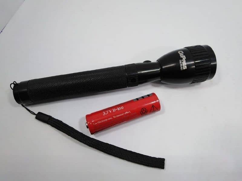 Rechargeable Self Defense Flashlight with Type-C Charging Port 0