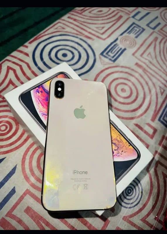 i phone xs non pta with original box. . screen battery change 3