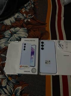 galaxy a55 5g just box open 8gb ram 256gbrom