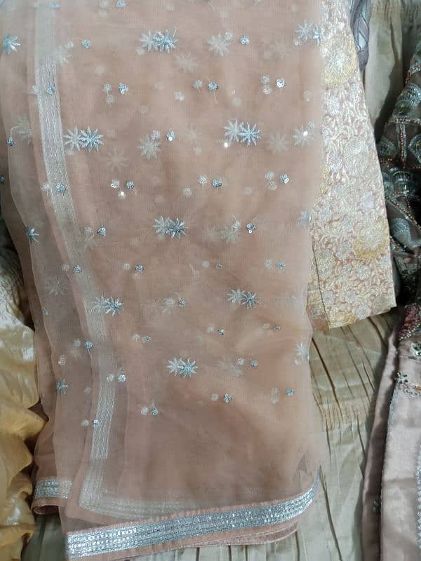 3 piece readymade suit for party wear beautiful color  03011400185 5