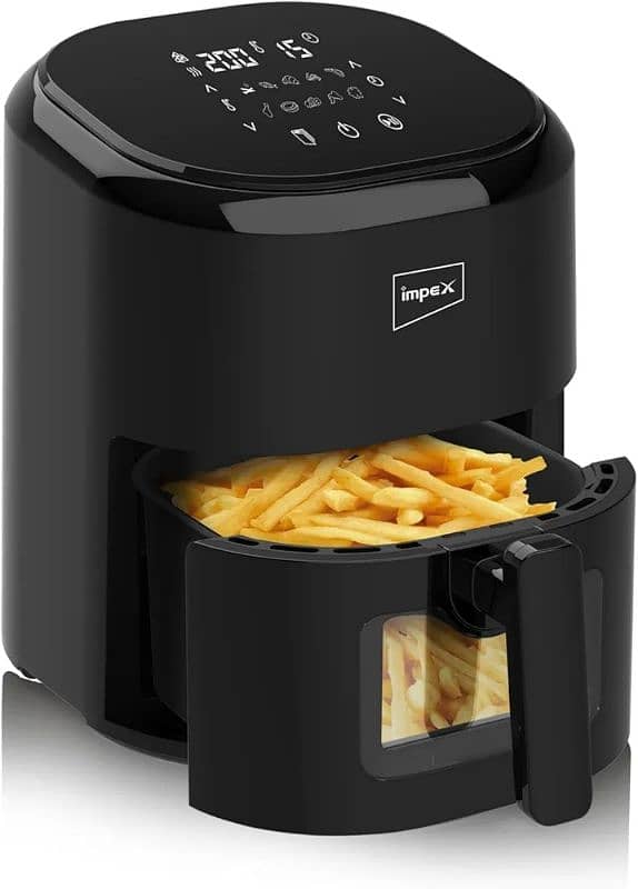 Impex AF 4307 Air Fryer With Adjustable Temperature Control 0