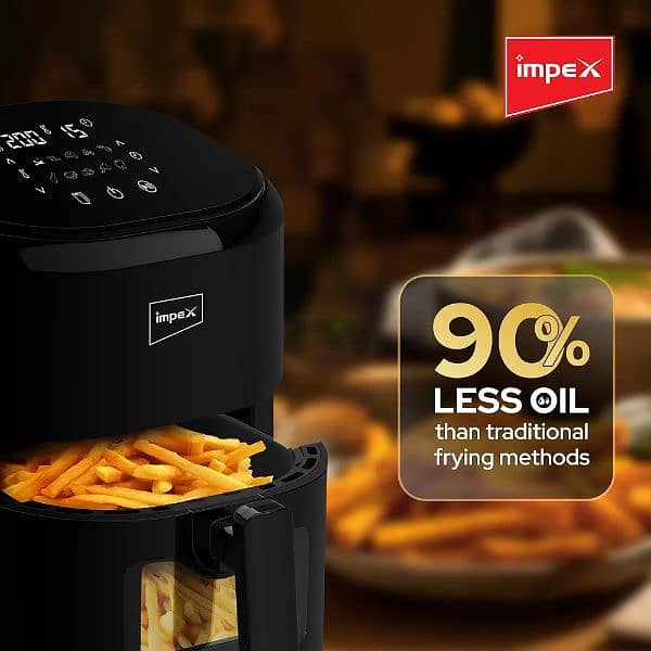 Impex AF 4307 Air Fryer With Adjustable Temperature Control 3