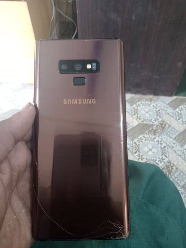 Samsung Galaxy note9 panel damage 6+128 2