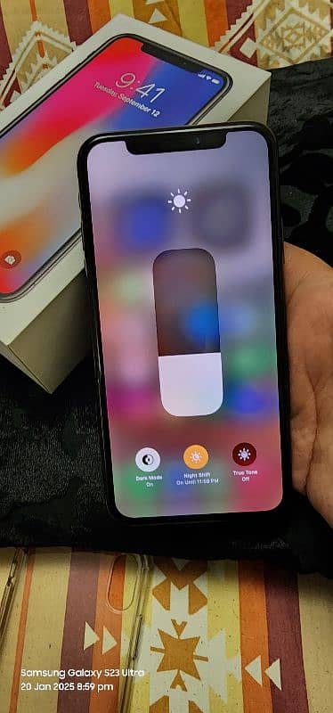 Iphone x 256GB Pta approved 3