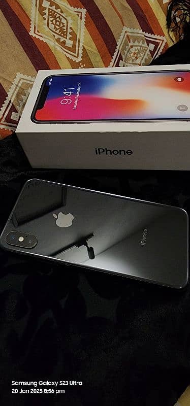 Iphone x 256GB Pta approved 6