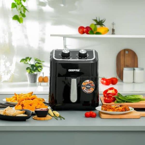 Geepas Air Fryer GAF37528 1600W, 5L 4