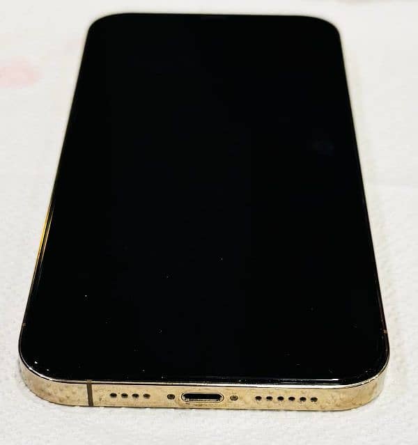 iphone 12 pro max PTA  golden 256 1