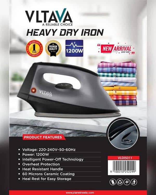 VLTAVA VLD13055 DRY IRON 0