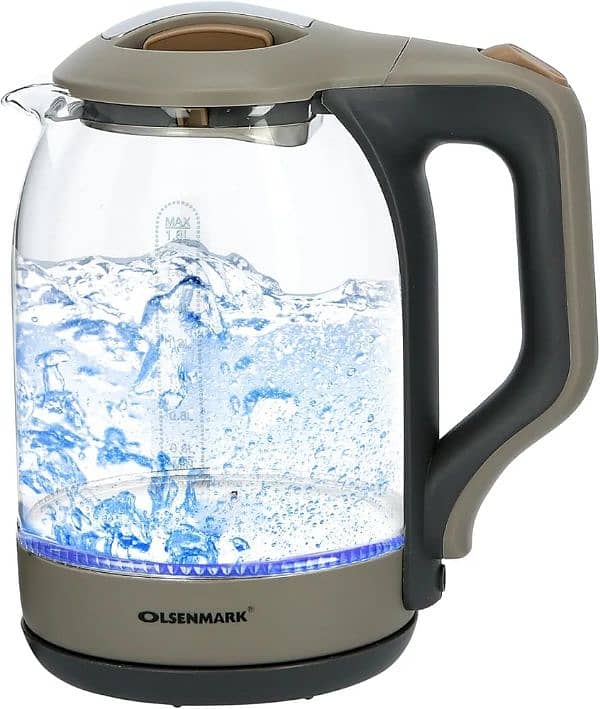 Olsenmark OMK2394 Illuminating Glass Kettle 0