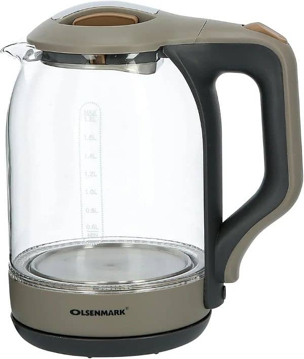 Olsenmark OMK2394 Illuminating Glass Kettle 1