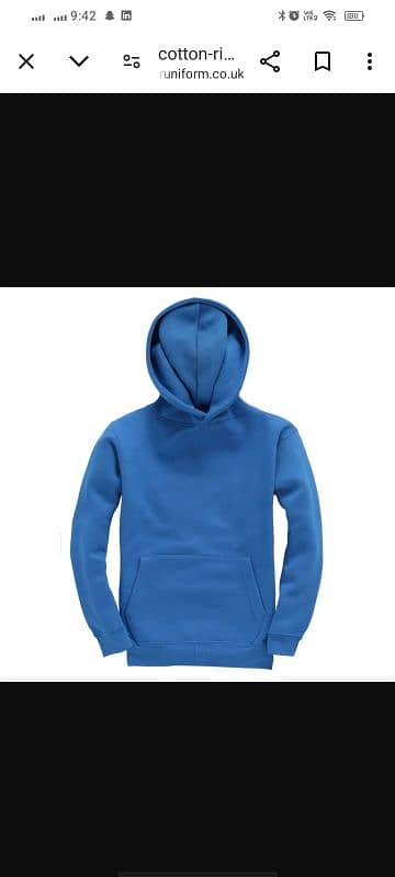 cottonridge UK export Premium Hoodie on sale price 16