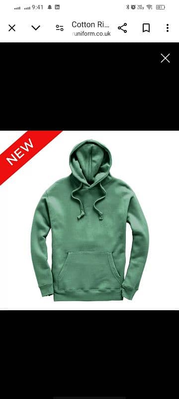 cottonridge UK export Premium Hoodie on sale price 17