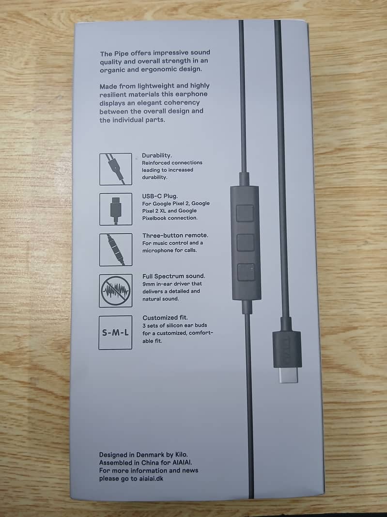 Original AIAIAI Earphone (HANDFREE) 2.0 Type-C Connection 1