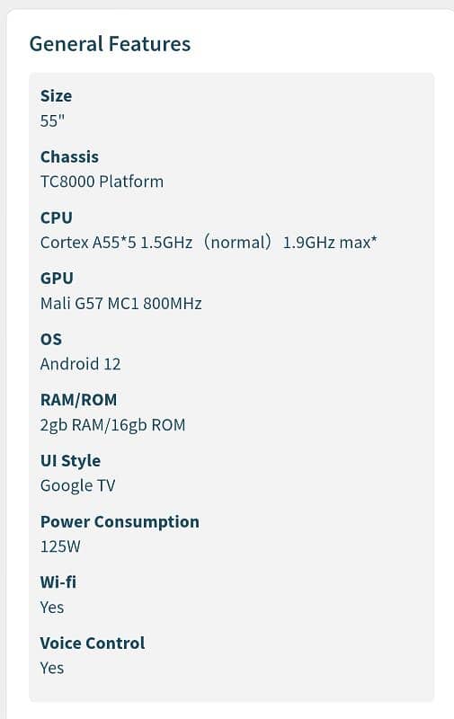 4K Brand New TCL UHD LED 55" Modal V71B 3