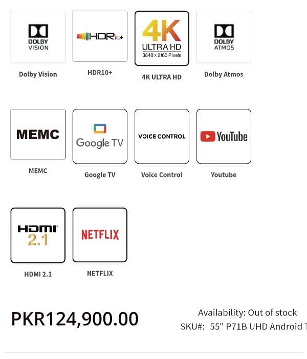 4K Brand New TCL UHD LED 55" Modal V71B 6