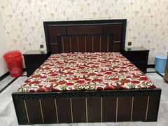 CHINOT STYLE BED WITH WARDROBE