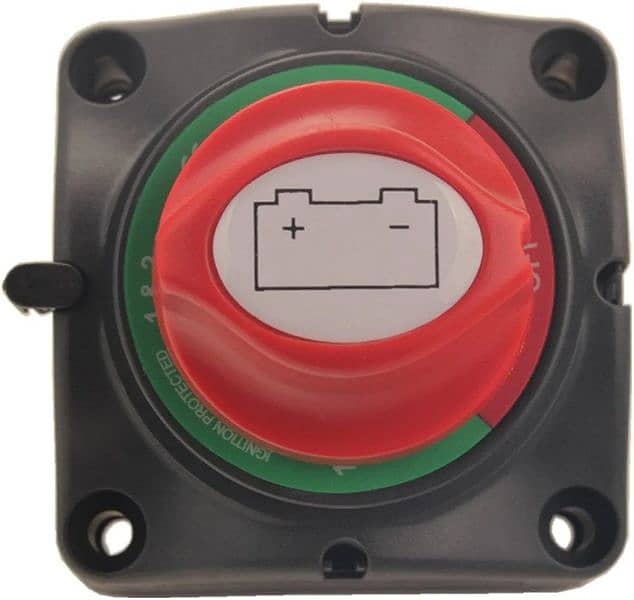 Dual Battery Selector Switch 1-2-Both-Off Selector 2