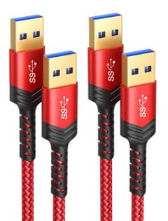 JSAUX USB TO USB CABLE (2-PACK)