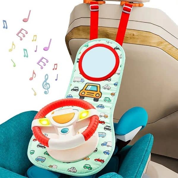 HAPPY TIME MUSICAL CAR WHEEL FOR KIDS 1