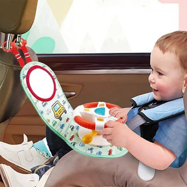 HAPPY TIME MUSICAL CAR WHEEL FOR KIDS 5