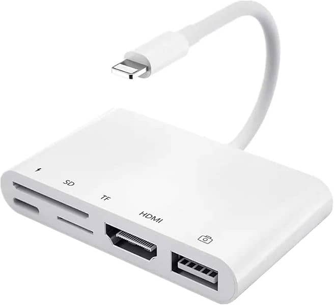 LIGHNING TO HDMI ADAPTER 5 IN 1 0