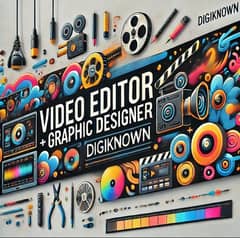 Required Graphic Designer and Video Editor on Urgent bases.