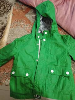 green jacket