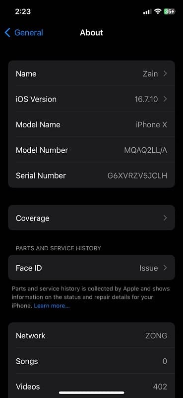 iphone x 64 jb pta approved 0