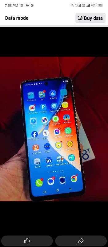 tecno camon 18t all ok finger phe ok ha 4 +128 GB complete saman ha 5