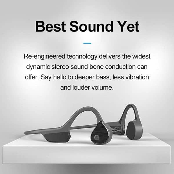 PRO9 bone conduction headset stereo wireless outdoor sports headset 1