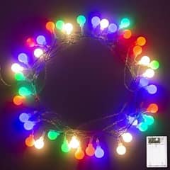 Fulighture 16ft 40 LED USB Powered Globe String Lights