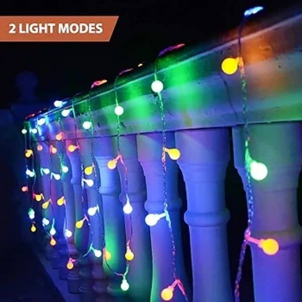 Fulighture 16ft 40 LED USB Powered Globe String Lights 2