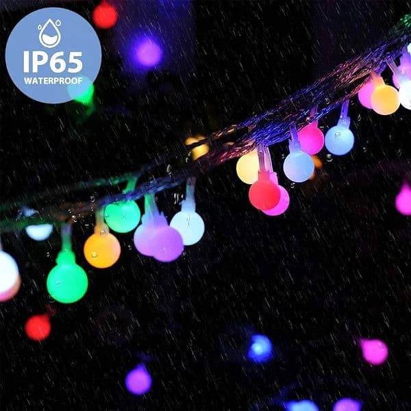 Fulighture 16ft 40 LED USB Powered Globe String Lights 3