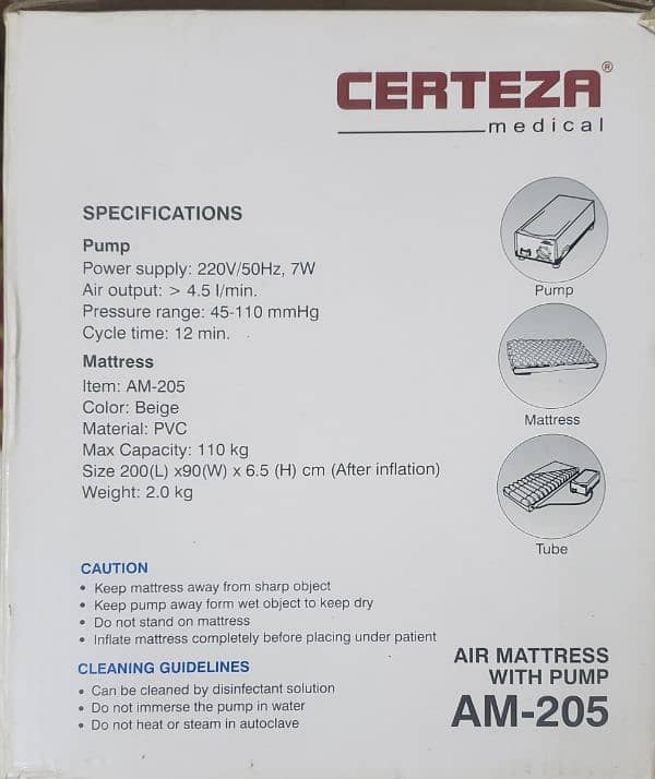 Air Mattress with Pump AM-205 2