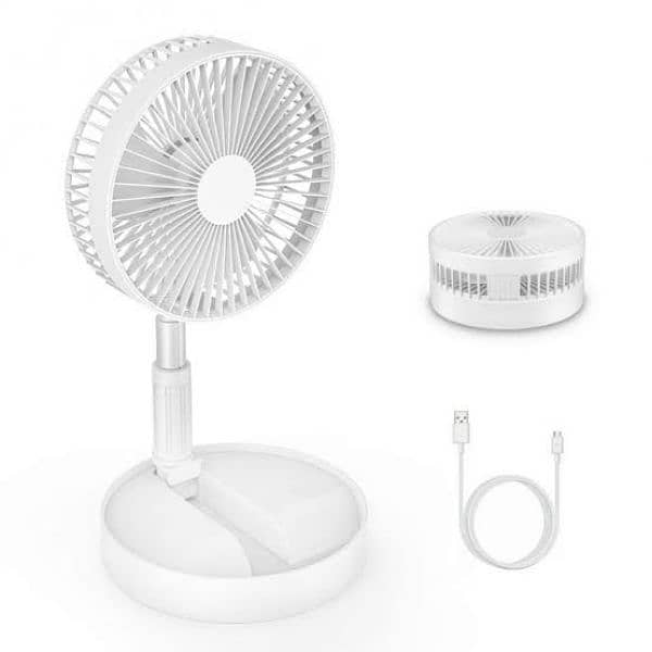 Youpin ADYSS Portable Fan USB Rechargeable Folding Telescopic Floor 0