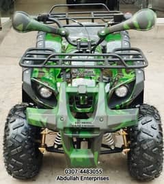 125cc reverse gear jeep model ATV Quad Bike with New tyre deliver Pak