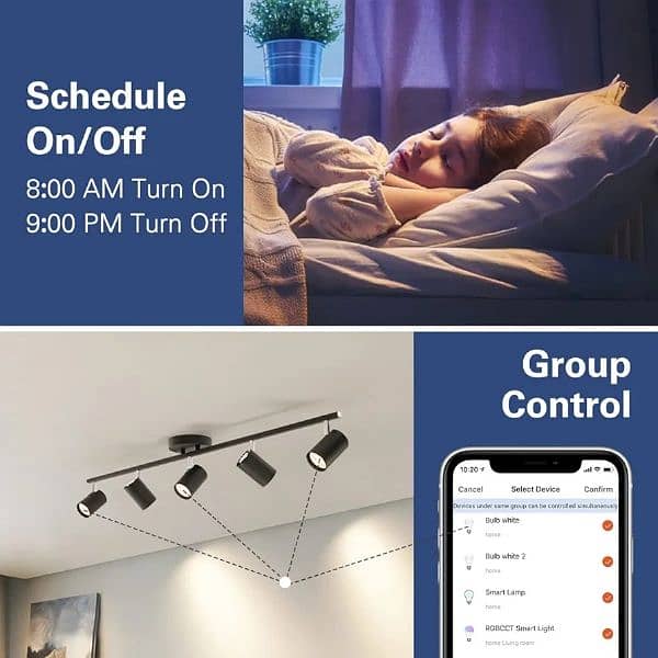 MoKo Smart WiFi LED Spot Light Bulb 5W GU10 Dimmable Spotlight 2