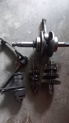 honda 70 orignal crank gearbox