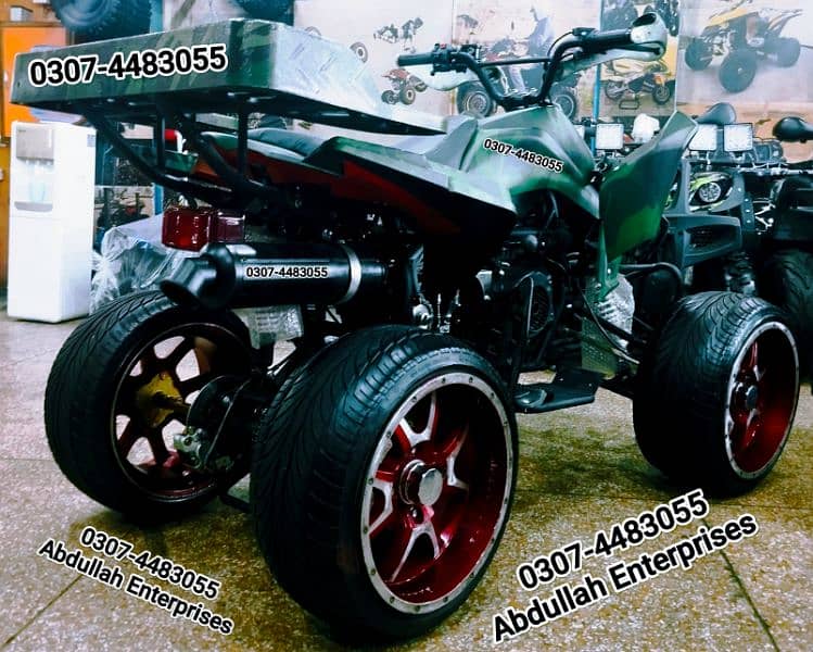 RAPTOR 250cc Dubai import Auto 14 no. Size ATV Quad Bike for sale 2