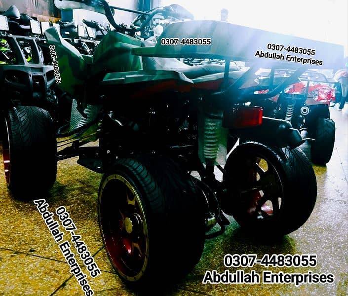 RAPTOR 250cc Dubai import Auto 14 no. Size ATV Quad Bike for sale 4