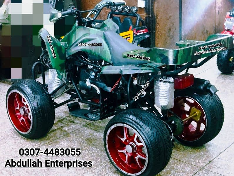 RAPTOR 250cc Dubai import Auto 14 no. Size ATV Quad Bike for sale 5