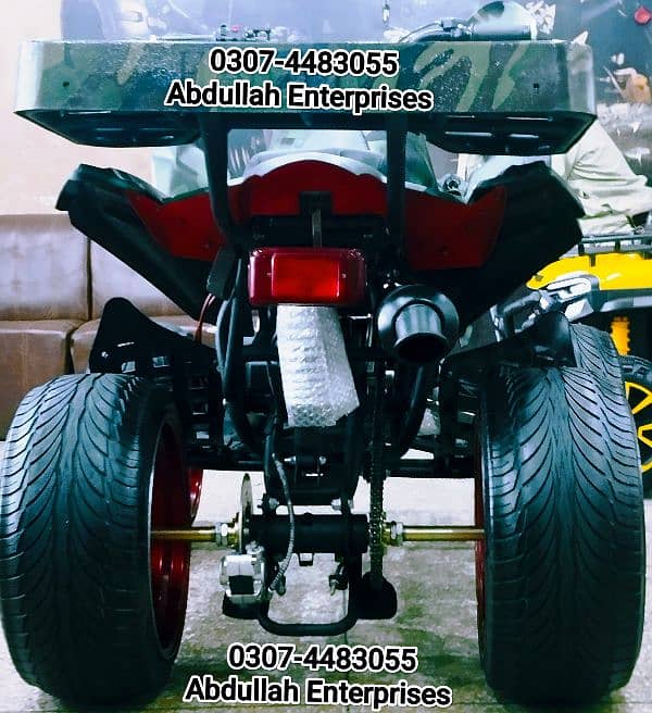 RAPTOR 250cc Dubai import Auto 14 no. Size ATV Quad Bike for sale 6